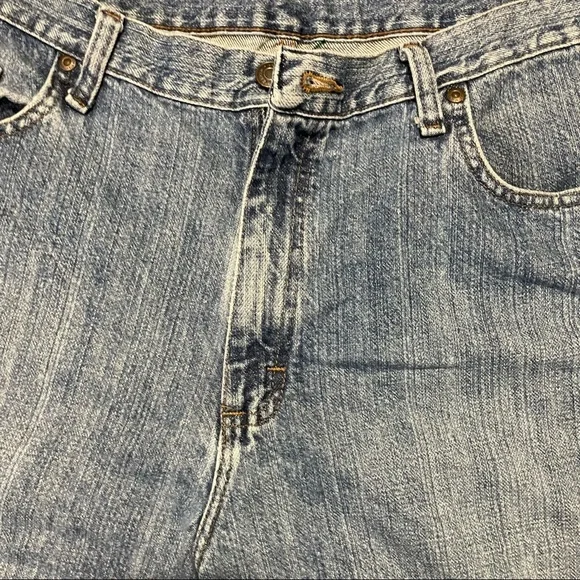 custom hem wrangler jean shorts relax straight - Picture 8 of 11